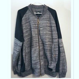 MEN’S CROOKS & CASTLES JACKET MENS SIZE 3XL FULL ZIP COAT XXXL 3 XL 3 X LARGE